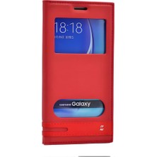 Musal Galaxy S9 Plus Kılıf Elite Kapaklı Pencereli Lüx Kılıf