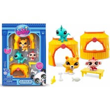 Toyfest Littlest Pet Shop Minişler Orman Oyun Seti 3’lü Figür Seti S1 - 5 cm