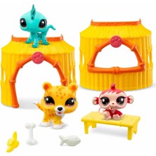 Toyfest Littlest Pet Shop Minişler Orman Oyun Seti 3’lü Figür Seti S1 - 5 cm