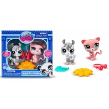 Toyfest Littlest Pet Shop Minişler 2’li Figür Seti S1 - Lama ve Fare - 5 cm