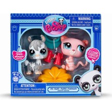 Toyfest Littlest Pet Shop Minişler 2’li Figür Seti S1 - Lama ve Fare - 5 cm