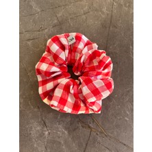 Oıa Atelier Pötikare - Beyaz Scrunchie Toka