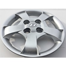 Yılap Jant Hyundai Accent Milenyum 13'' Inç Jant Kapağı 4 Adet Kırılmaz Esnek - Amblem Hediyeli 3307