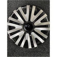 Yılap Jant 14 Inç Renault Jant Kapağı Gri Renkli + 4 Adet Amblem 4911G9RENAULT