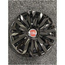 Yılap Jant Fiat Panda 15" Inç Kırılmaz Jant Kapağı Siyah 4 Adet 5911SYHFIAT