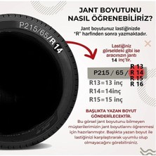 Yılap Jant Ford Tourneo Connect Uyumlu 15" Inç Kırılmaz Jant Kapağı 4 Adet 5911FORD