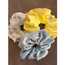 Oıa Atelier Pamuk Scrunchie Toka Lastik Toka