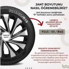 Yılap Jant Renault Fluence Uyumlu 15 Inç Piano Black Siyah Renkli Jant Kapağı 4 Adet Renkli 5810ÇIFTRENAULT