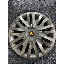 Yılap Jant Citroen C3 Picasso 15" Inç Kırılmaz Jant Kapağı Füme 4 Adet 5911FÜMECITROEN
