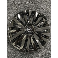 Yılap Jant Opel Ascona 15" Inç Kırılmaz Jant Kapağı Siyah 4 Adet 5911SYHOPEL