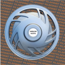 Yılap Jant Renault 14INÇ Jant Kapağı Rüzgar Gülü 4 Adet 4134RENAULT