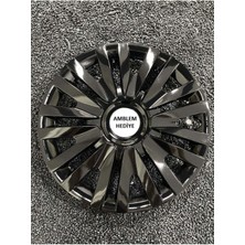 Yılap Jant Renault Modus 15" Inç Kırılmaz Jant Kapağı Siyah 4 Adet 5911SYHRENAULT