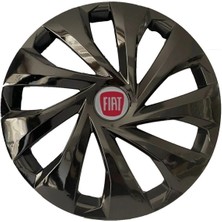 Yılap Jant Fiat 14 Inç Jant Kapağı Siyah Kırılmaz 4 Adet 4810SYHFIAT