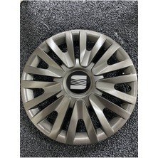 Yılap Jant Seat 14" Inç Inç Kırılmaz Jant Kapağı 4 Adet Füme 4911FÜMESEAT