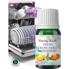 Young Souls Aromatherapy Fresh Dishwasher Essential Oil Blend Bulaşık Makinesi Temizleyici Uçucu Yağ Karışımı 10 ml