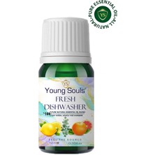 Young Souls Aromatherapy Fresh Dishwasher Essential Oil Blend Bulaşık Makinesi Temizleyici Uçucu Yağ Karışımı 10 ml