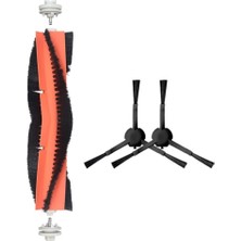 robotyedek Xiaomi X10 Uyumlu Yedek Ana Fırça ve Yan Fırça-3 Parça