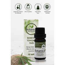 Botanica Kenevir Yağı Kendir - Cannabis Sativa - Omega 3 - 6 - Enerji Artırma Bakım Yağı