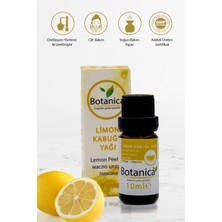 Botanica Limon Yağı - Citrus Limonum - Saç Parlatma - Dinginlik Verici Uçucu Aromaterapik Bakım Yağı