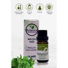 Botanica Melisa Yağı - Melissa Officinalis - Sakinleştirici - Dengeleyici Aromaterapik Uçucu Difüzör Yağı