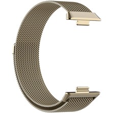 Voyo Huawei Watch Fit 4 / Fit 3 Metal Hasır Kordon Kayış