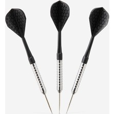T100 Canaveral Dart Oku - 3'lü - Siyah - Çelik Uç