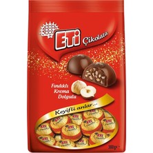 Eti Fındıklı Krema Dolgulu Sütlü Çikolata 300 G