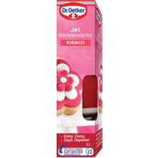 Dr. Oetker Jel Renklendirici Kırmızı 10 G