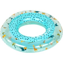 Şişirilebilir Şeffaf Yüzme Simidi - 51 cm - Baskılı - Savane