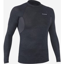Erkek Slim Fit Uzun Kollu Uv Korumalı Tişört - Siyah - 900
