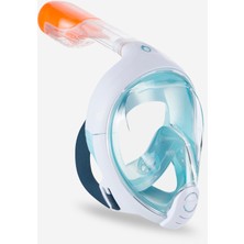 Çocuk Su Altı Keşif Maskesi - 6 / 10 Yaş - Turkuaz - Easybreath Xs