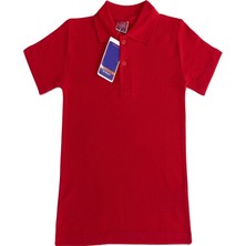 Angelos Girls Kız Çocuk Okul Tarz  Pamuk T-Shirt - 5-17 Yaş AG001