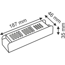 Helios Opto 150W 12,5A İnce Metal Kasa Adaptör