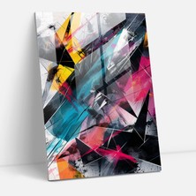 Painted Anarchy Ashvin Harrison Cam Baskı Cam Duvar Sanatı, Cam Sanatı, 30X45