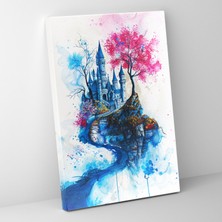 Painted Anarchy Ashvin Harrison Masal Kalesi Kanvas Tablo Kaprisli,  30X50