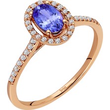 Sirius Pırlanta Pırlanta ve Tanzanit Taşlı Manyara Yüzük 0423R0185