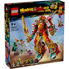 Lego® Monkie Kid Nezha'nın Ateş Çemberi Robotu 80057