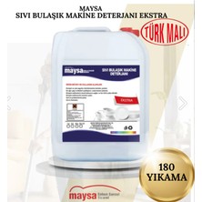 Maysa Ev Tipi Sıvı Bulaşık Makine Deterjanı 180 Yıkama Ekstra