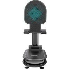 Yesido C85 Izgara Klipsli 360 Derece Ayarlanabilir 3.5 Inç-6 Inç Cihazla Uyumlu Telefon Tutucu - Siyah 379090