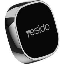Yesido C81 Yapışlı Ayarlanabilir Manyetik Mini Telefon Tutucu - Siyah 379090