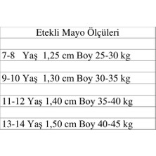 Pistyle Kız Çocuk Etekli Şortlu Mor Pembe Renkli Önü Fermuarlı Mayo.