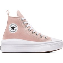 Converse Chuck Taylor All Star Move Kadın Günlük Ayakkabı A08745C Pembe