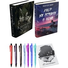 Kalp Ne Isterse O Olur 1 Ciltli Meryem Nart ve Karanlığın Şehri 2 Ciltli Şule Avlamaz 2li Set