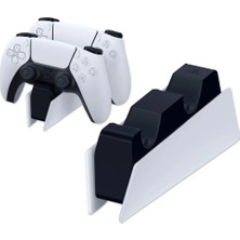 Sonyplaystations 5 1 Dualsense Oyuncu Kolu + 1 Şarji Stasyonu - (Ps 5 Oyuncu Kol - Şarj Istasyon)