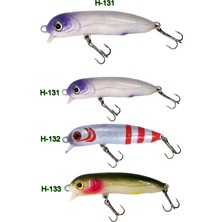 Hergele Balık Hergele Slalom 25 Cm Dalar, 5,2g, 60mm, Maket Sahte Balık Rapala Yapay Yem