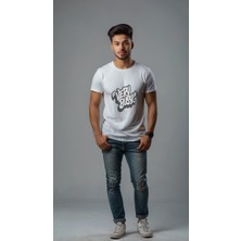 Baskiup Erkek Baskılı  T-Shirt Erkek Tişört