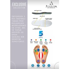 7AdımdaAşk Kadın Deri ve Tekstil Sneaker Ayakkabı 082Y24K11604