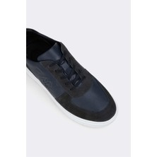 7AdımdaAşk Erkek Sneaker  Deri Ayakkabı 082Y24E40704