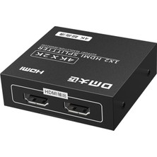 Dm CHB078 4K 30Hz 1 Giriş 2 Çıkış HDMI Splitter Çoklayıcı