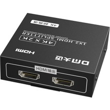 Dm CHB078 4K 30Hz 1 Giriş 2 Çıkış HDMI Splitter Çoklayıcı